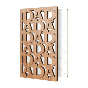 Handcrafted Sustainable Bamboo Birthday, Thank You Gift For Him | Birthday Cards for Dad, Grandpa, Brother, Husband | Dad