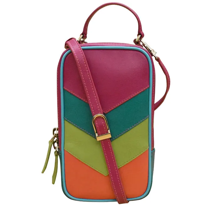 ILI New York Multi color Phone Bag 6772