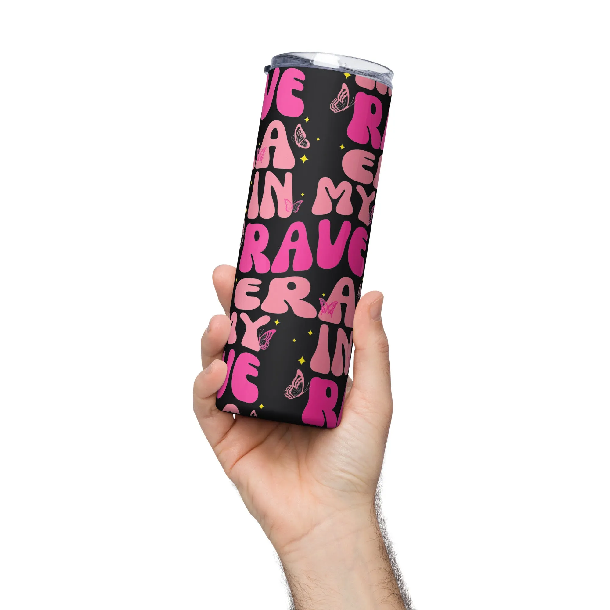 In My Rave Era Stainless Steel Tumbler