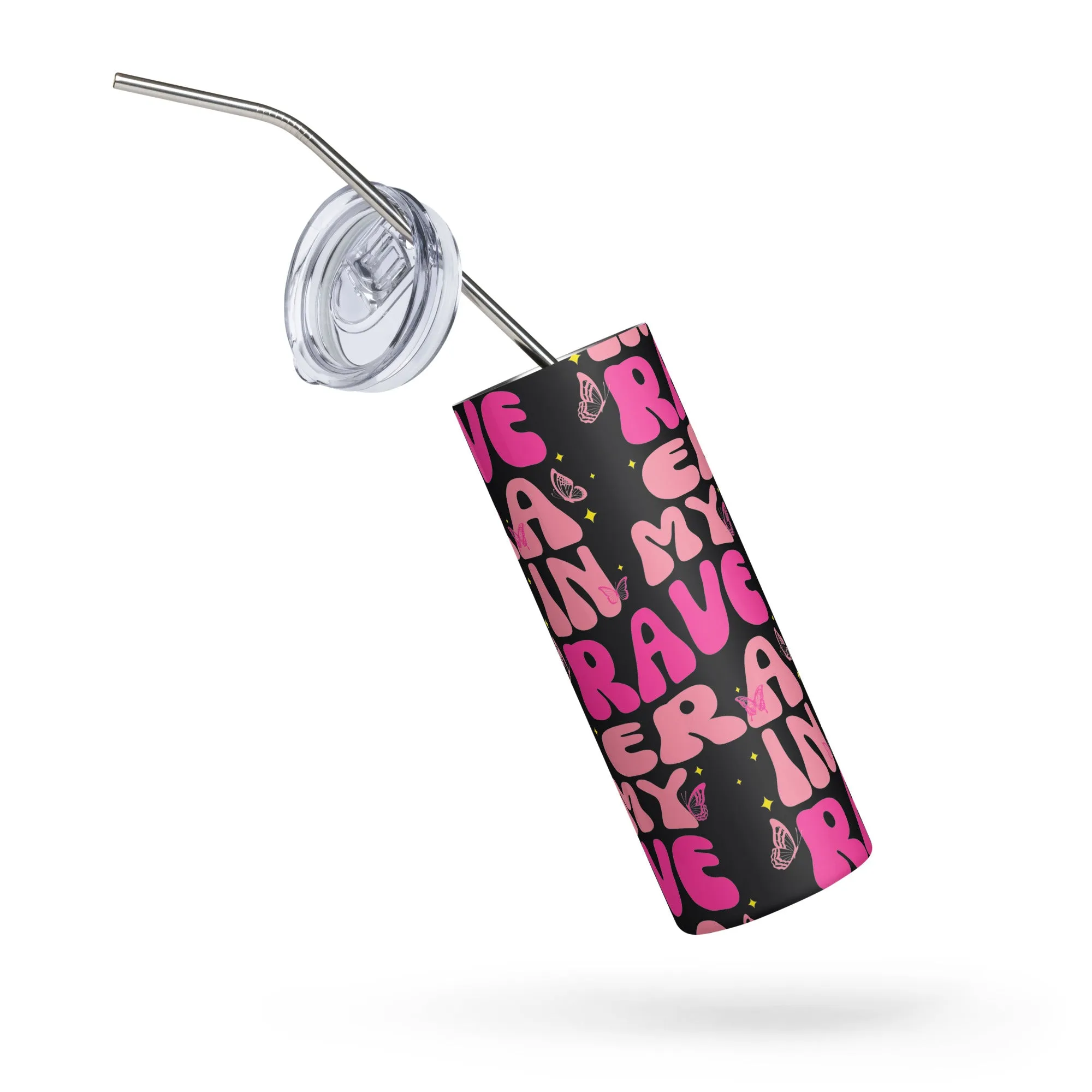 In My Rave Era Stainless Steel Tumbler