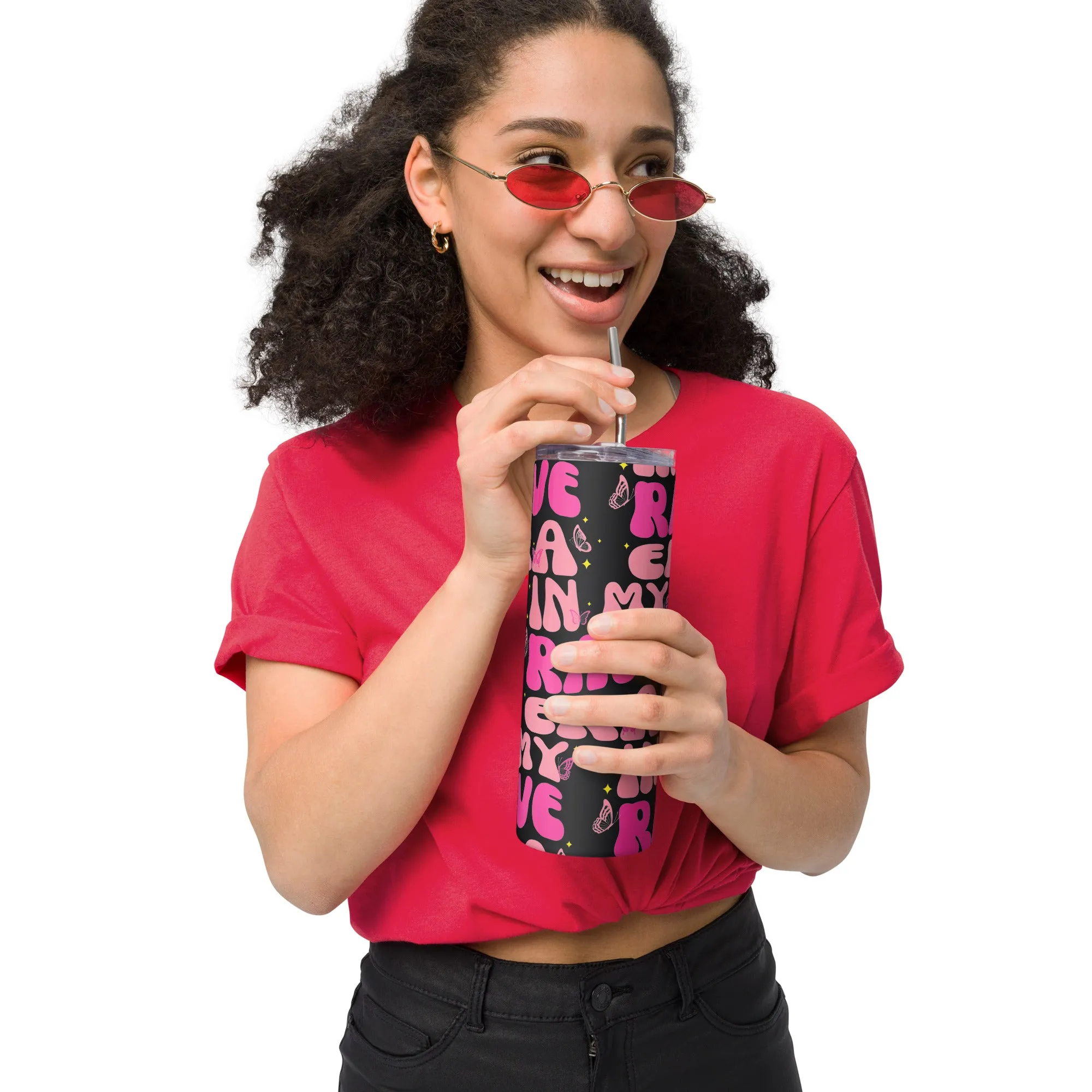 In My Rave Era Stainless Steel Tumbler