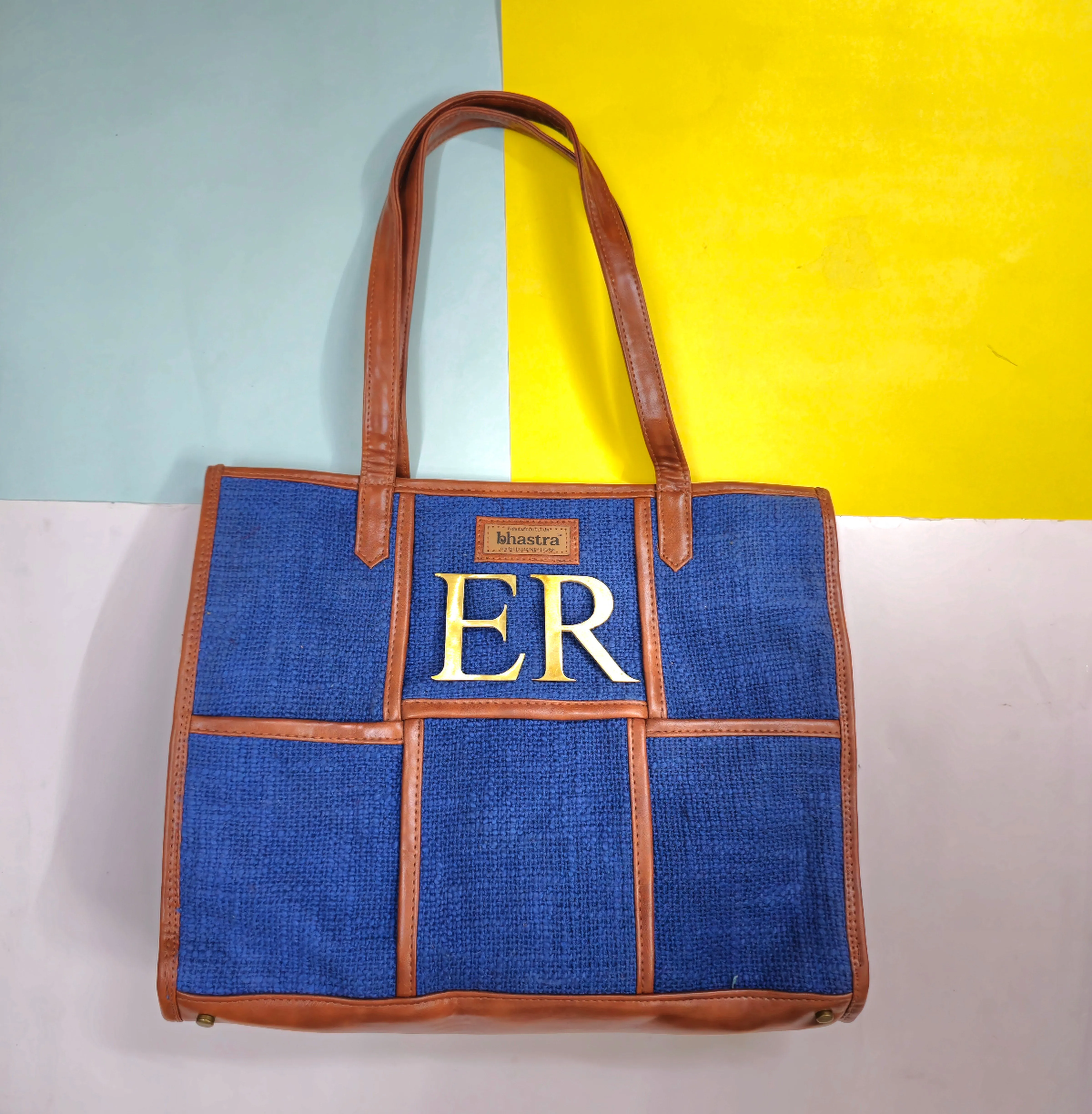 Indigo - Ivy Tote (Large) with Initial Customization