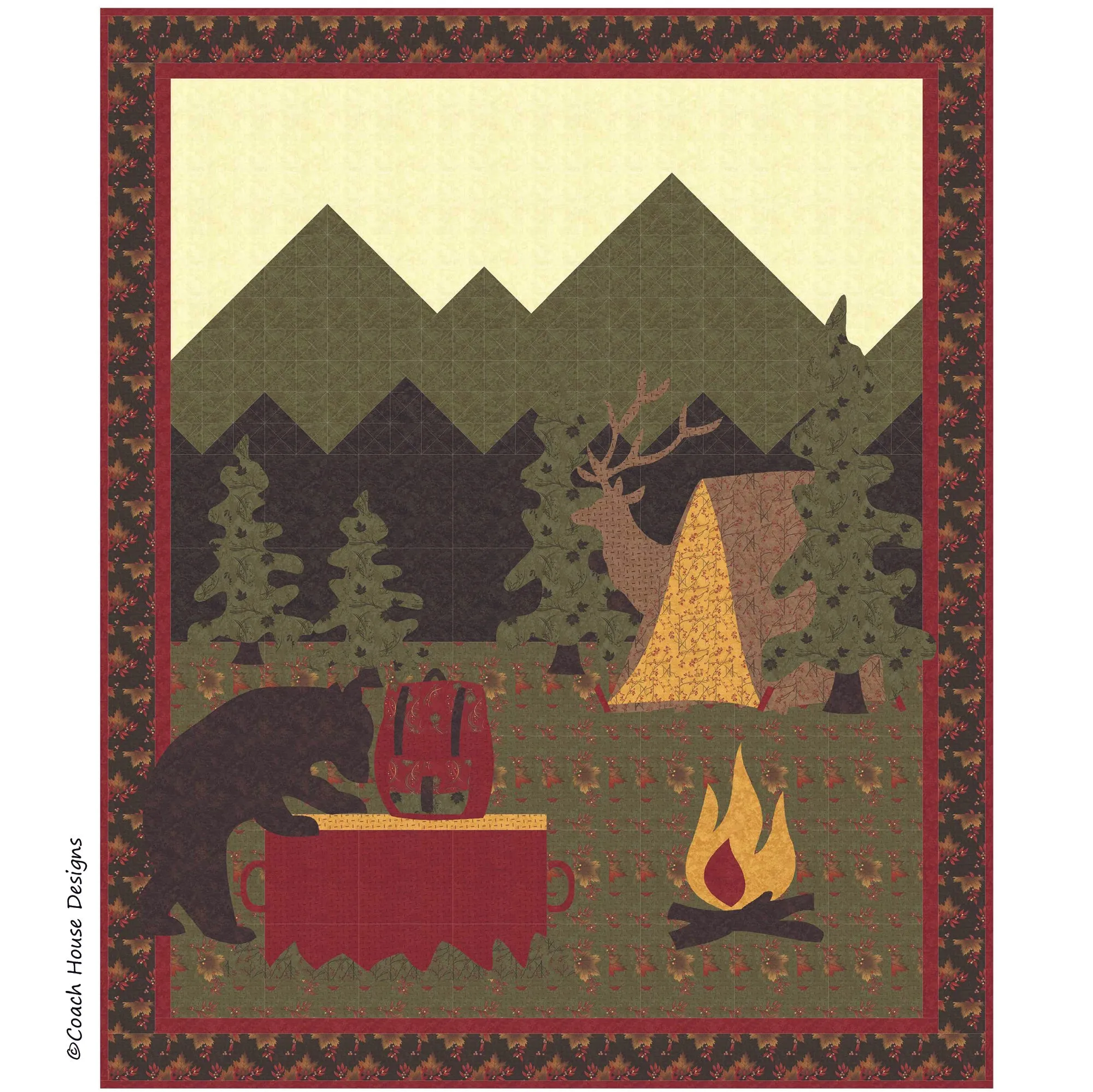 Into the Woods Downloadable PDF Quilt Pattern