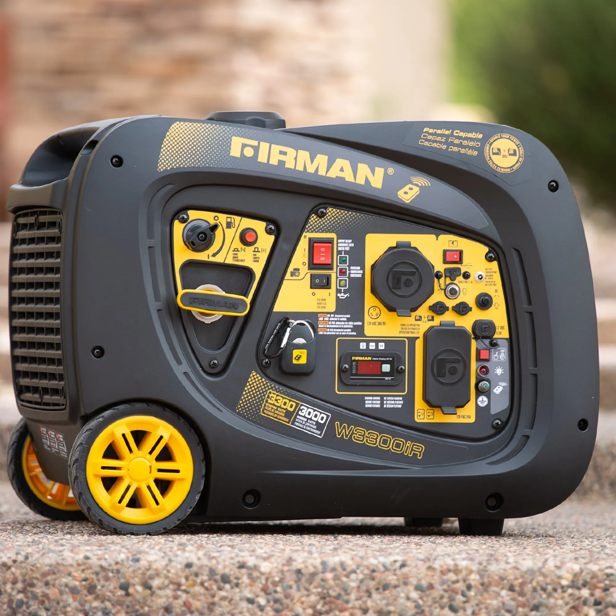 Inverter Portable Generator 3300W Remote Start
