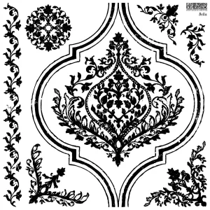 IOD Bella Decor Stamp - Iron Orchid Designs