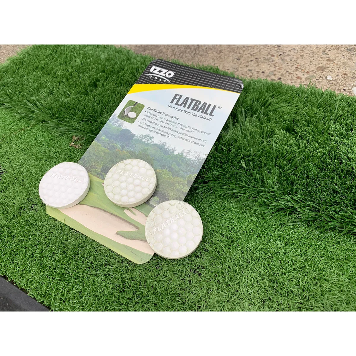 IZZO Golf Flatball Training Aid