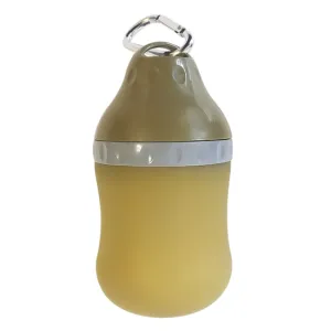 Jojo Modern Pets - Eco-Friendly Silicone Dog Travel Water Bottle - Green (16oz)