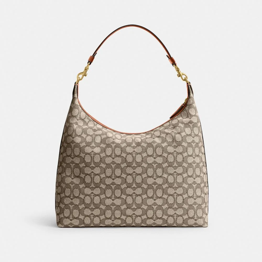 Juliet Shoulder Bag 38 In Signature Textile Jacquard