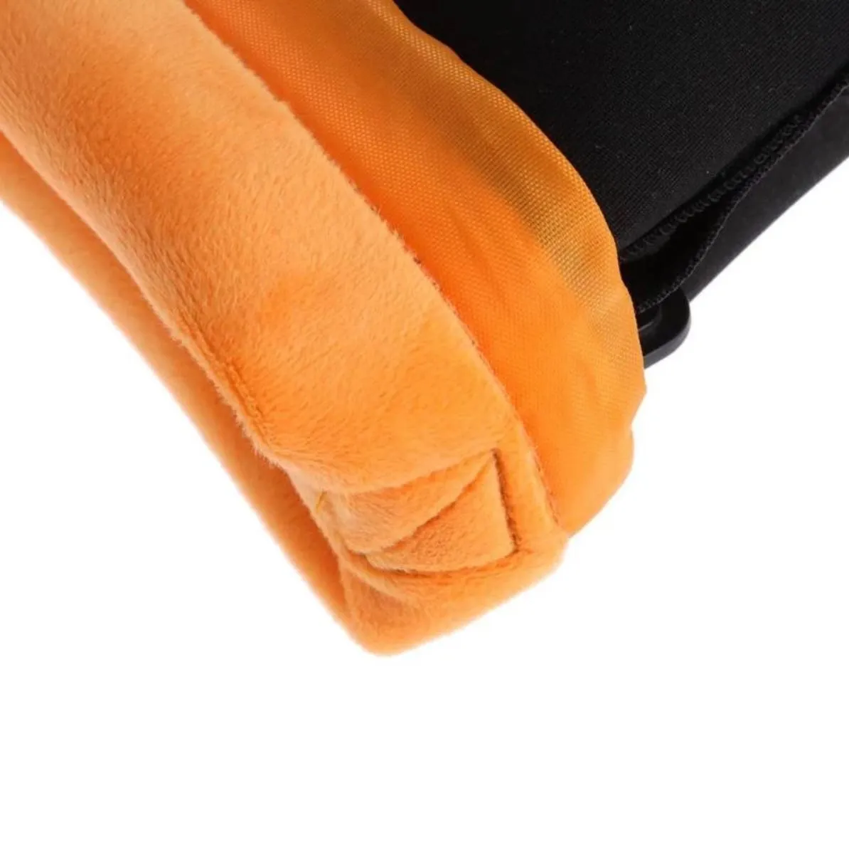 K&F Concept Small Size Neoprene Waterproof Protective Camera Lens Pouch Black Orange Storage Bag with Swivel Clip and Belt Loop  for Travel Photography