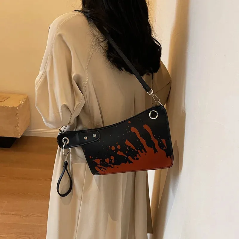 Knife-Shaped Handbag & Small Cell Phone Bag