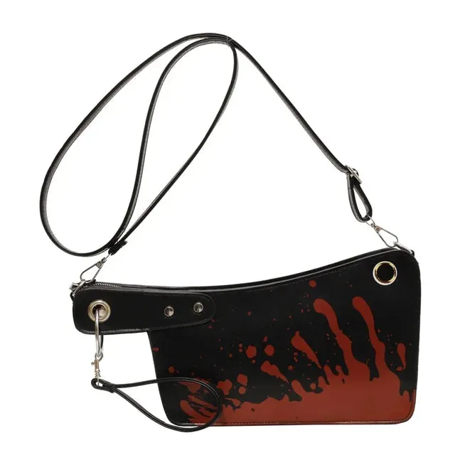 Knife-Shaped Handbag & Small Cell Phone Bag
