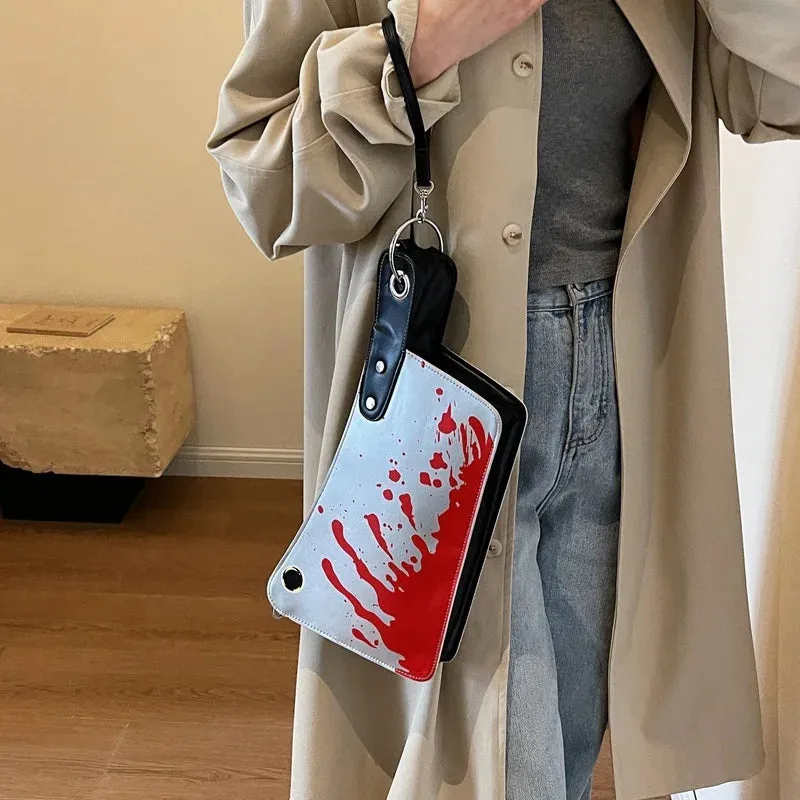 Knife-Shaped Handbag & Small Cell Phone Bag