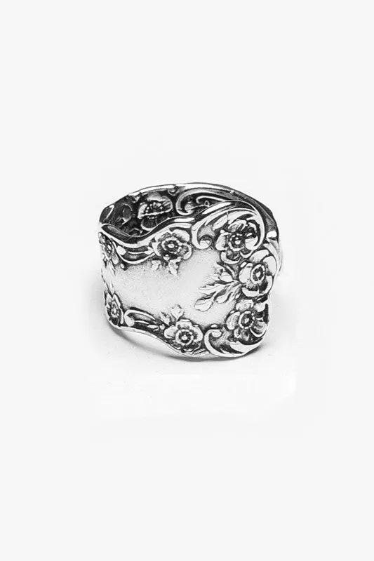 Lady Helen Sterling Silver Spoon Ring
