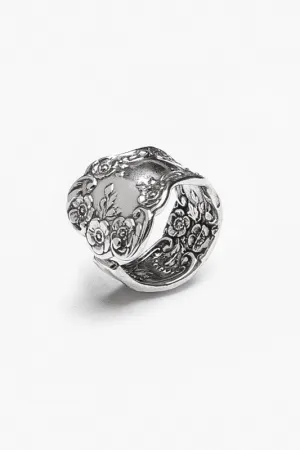 Lady Helen Sterling Silver Spoon Ring