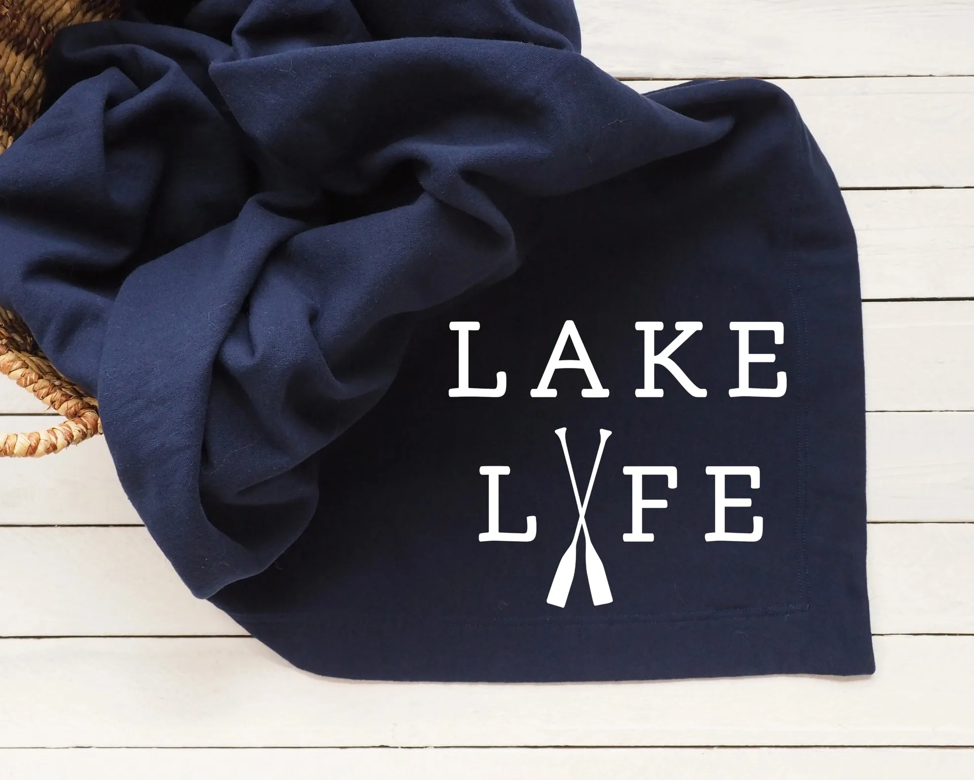 Lake Life Beach Blanket