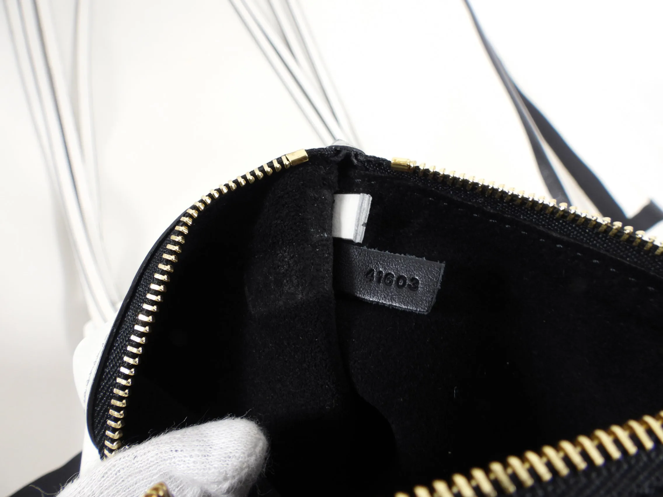 Lanvin Black and White Graphic Shopper Tote Bag
