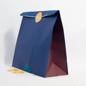 Large Zero Waste Gift Bags - Deep Navy