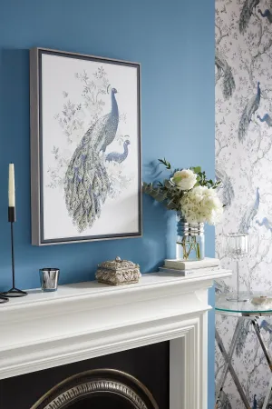 Laura Ashley Wallart Belvedere Midnight 115030