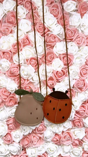 Leather Kids Pouch Purse