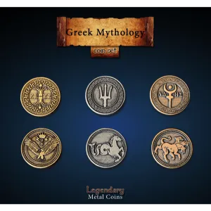 Legendary Metal Coins: Greek Set