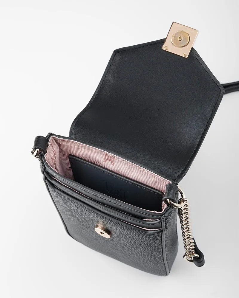 Lia Fold over Mini Phone Crossbody Bag