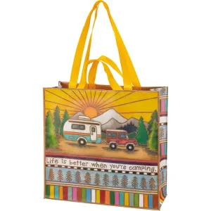 LIFE IS BETTER MARKET TOTE