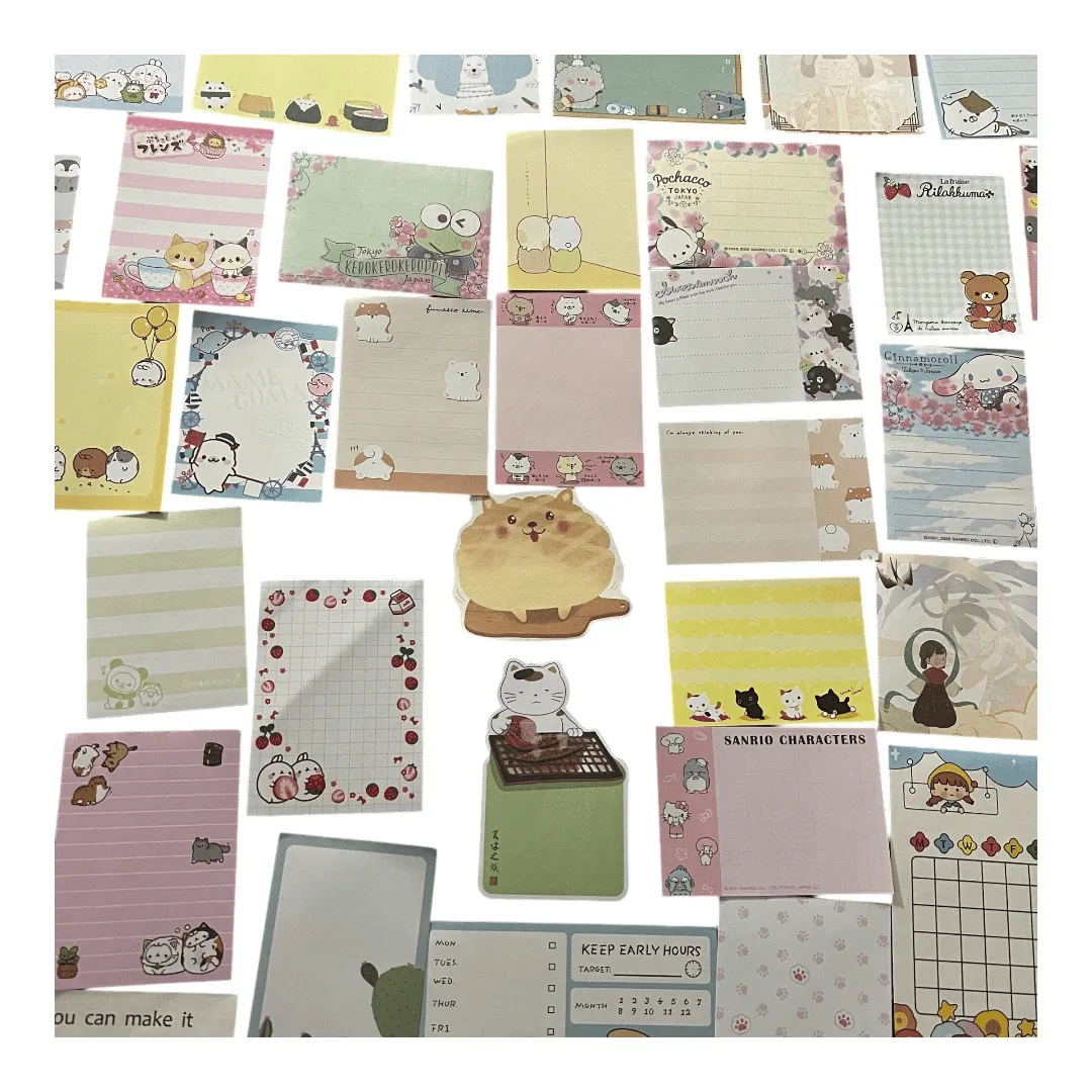LIMITED-EDITION TEDDY BEAR MINI GRAB BAGS - 115  PIECES OF KAWAII STATIONERY!