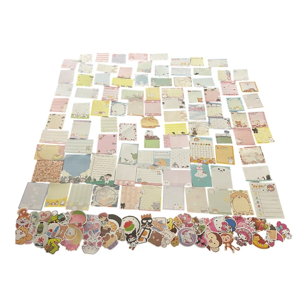 LIMITED-EDITION TEDDY BEAR MINI GRAB BAGS - 115  PIECES OF KAWAII STATIONERY!