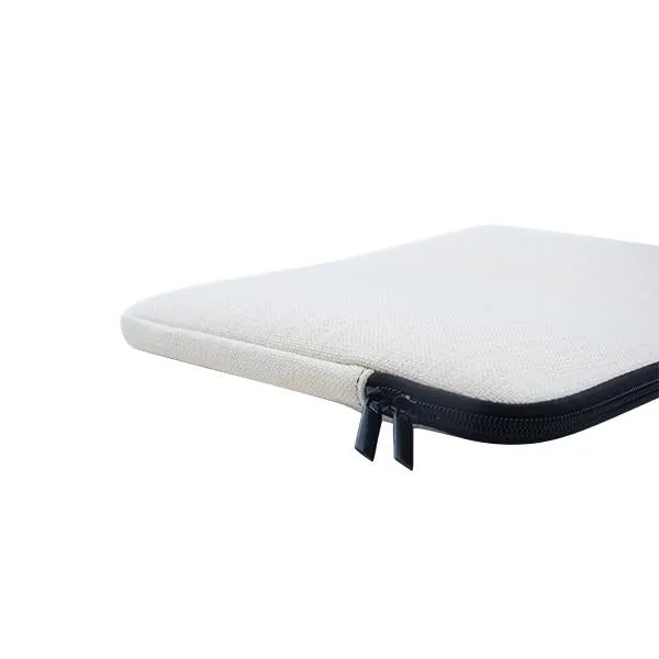 Linen Neoprene  Laptop Sleeve - 19"