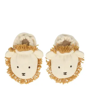 Lion Baby Booties