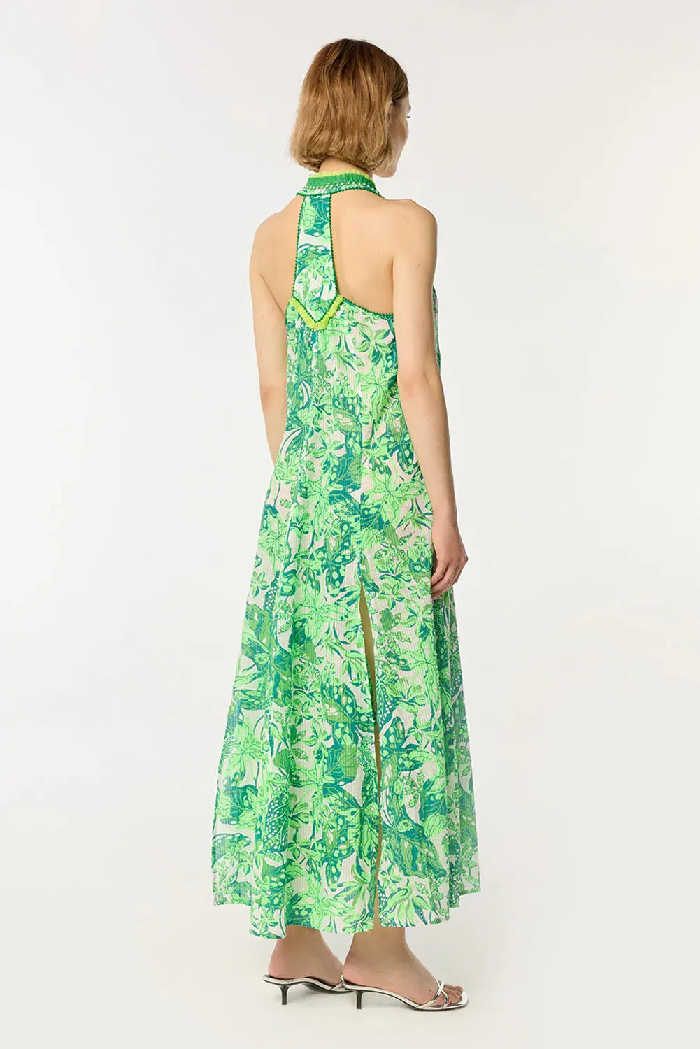 Long Dress Nava - Green Jengel