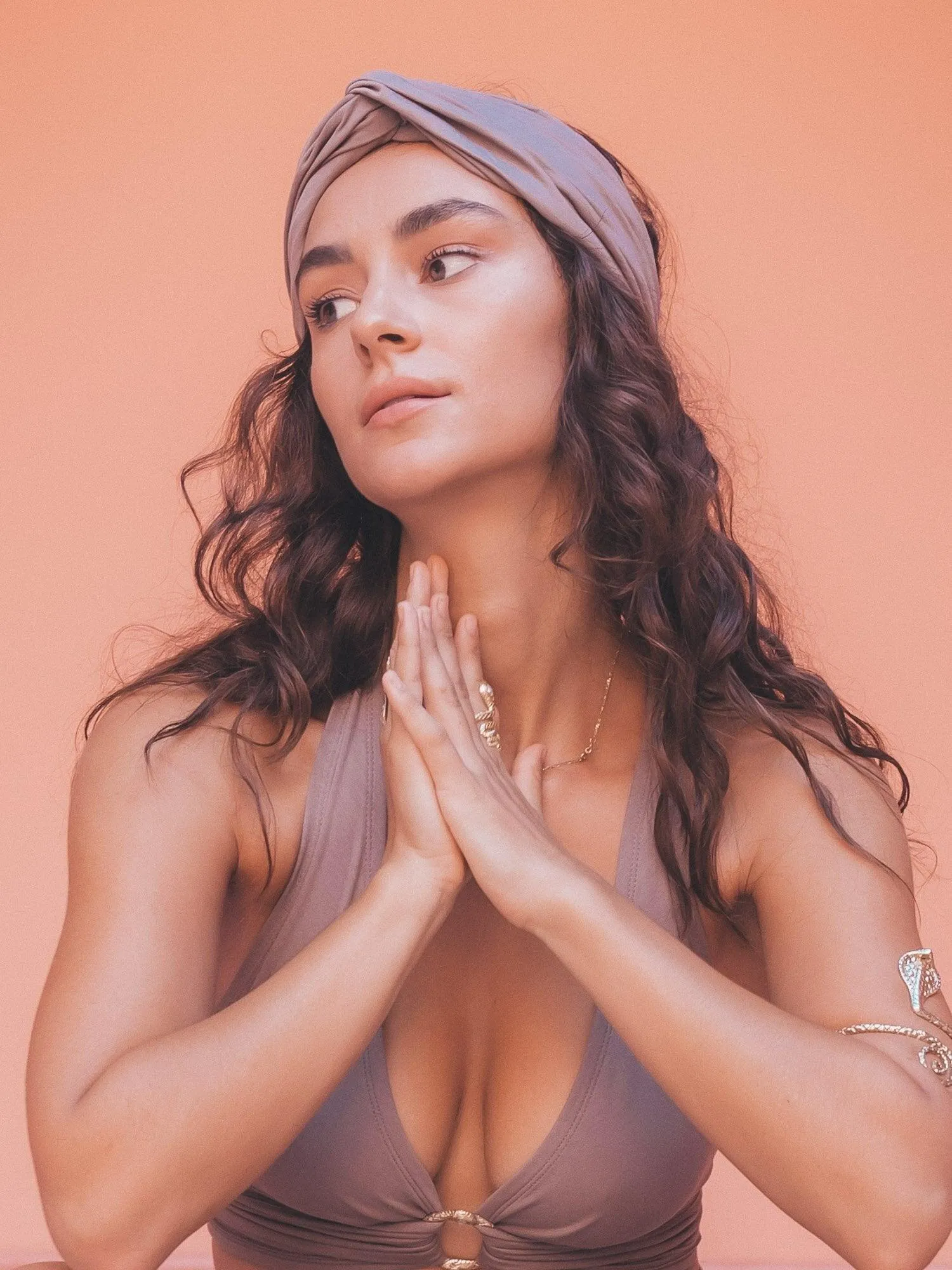 MAJ Headwrap - Smoky Quartz