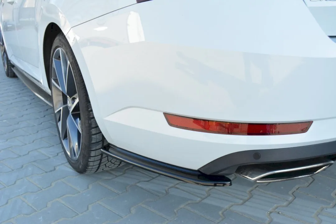 Maxton Design - REAR SIDE SPLITTERS SKODA SUPERB III