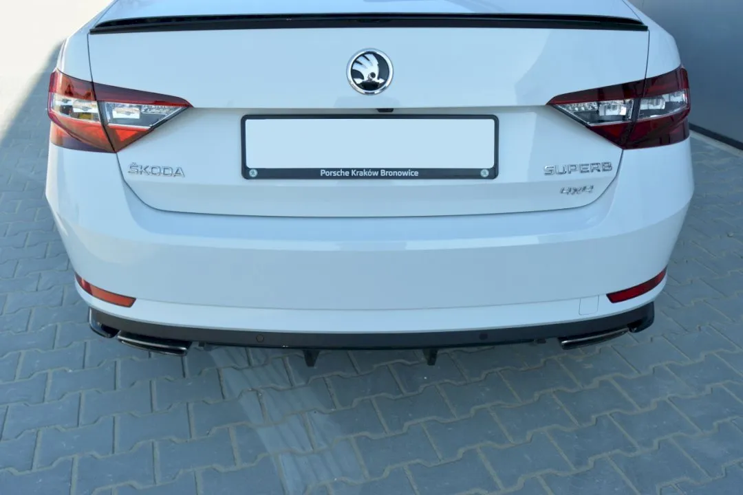 Maxton Design - REAR SIDE SPLITTERS SKODA SUPERB III