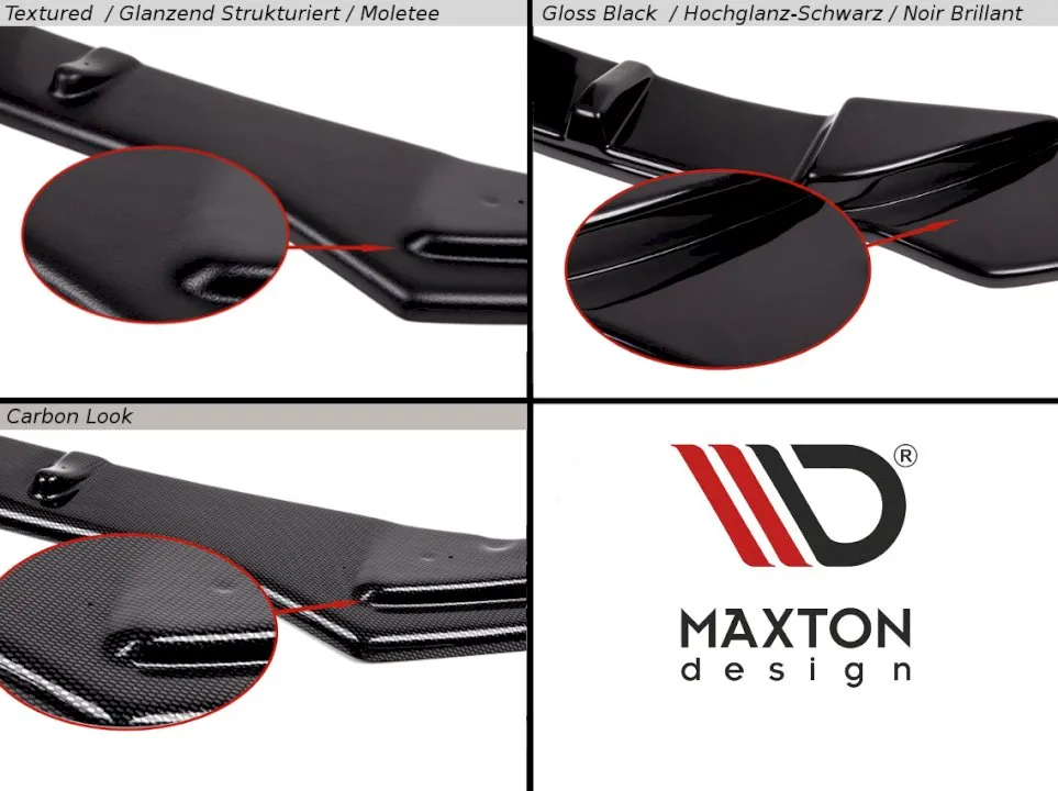 Maxton Design - REAR SIDE SPLITTERS SKODA SUPERB III