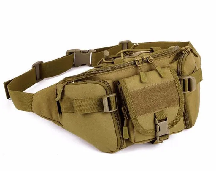 Men's Waterproof Military Waist Bag