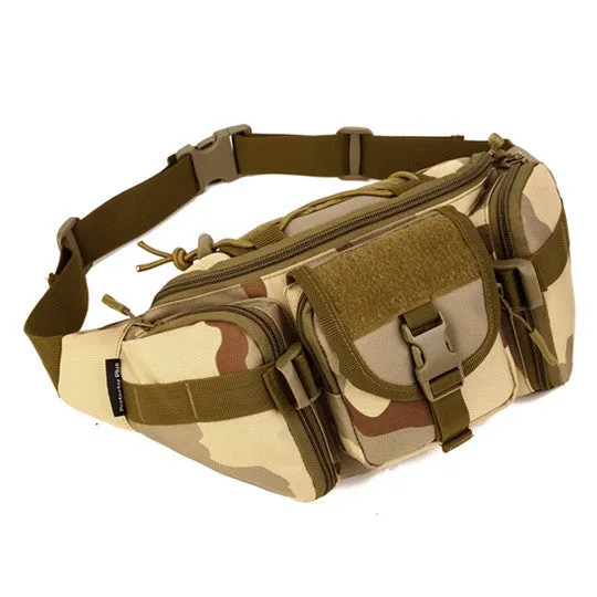 Men's Waterproof Military Waist Bag
