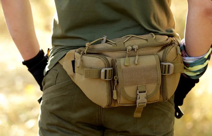 Men's Waterproof Military Waist Bag
