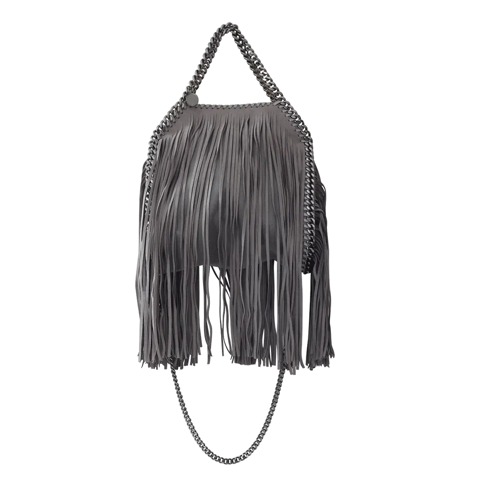 Mini Fringe Crossbody Tote