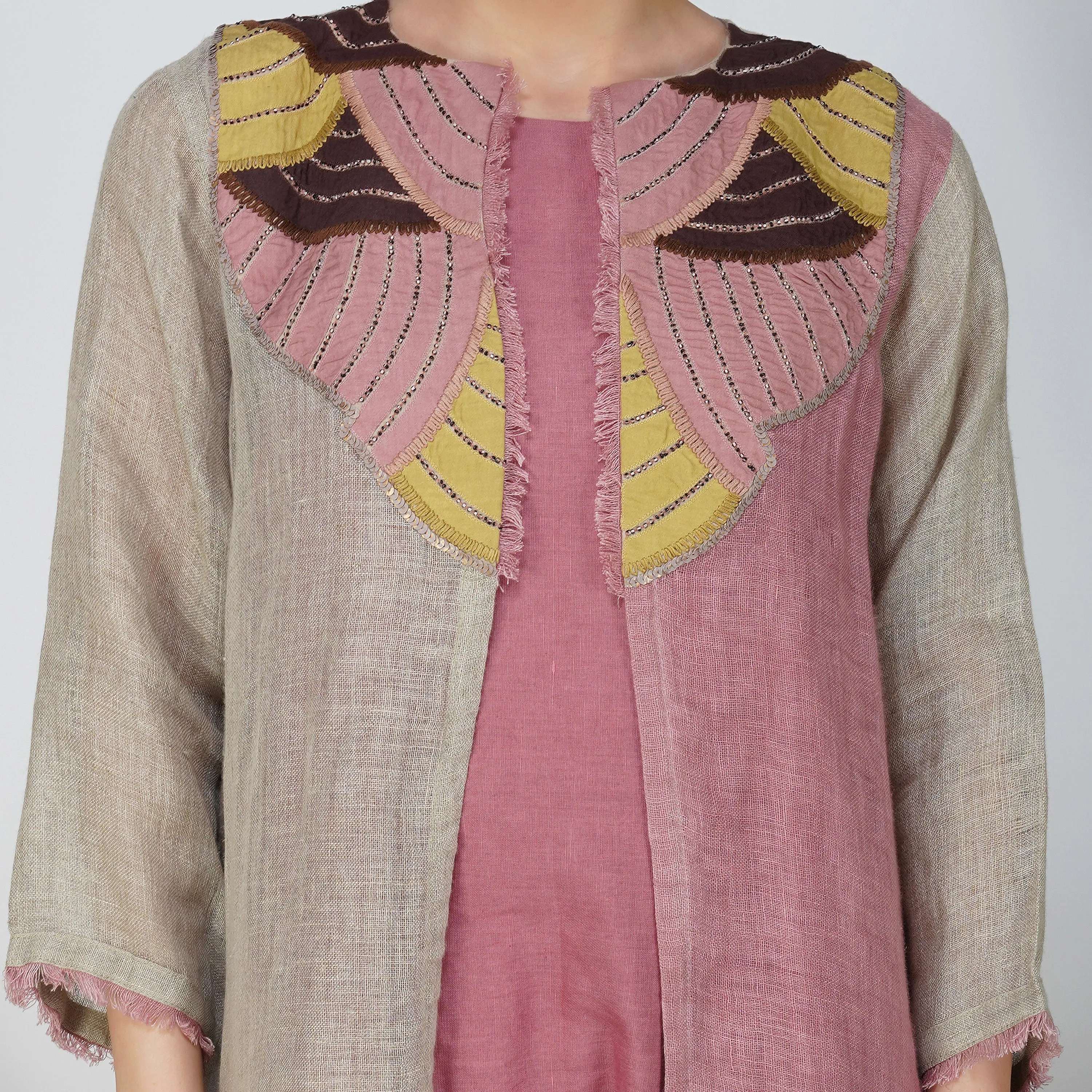 Natural Patch Jacket