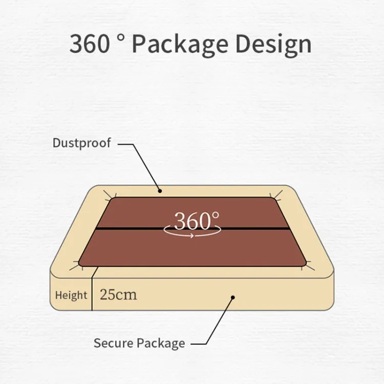 Naturehike NH20PJ023 Outdoor Camping Cotton Cover for Inflatable Cushion (OG2837AY) (Almond yellow)