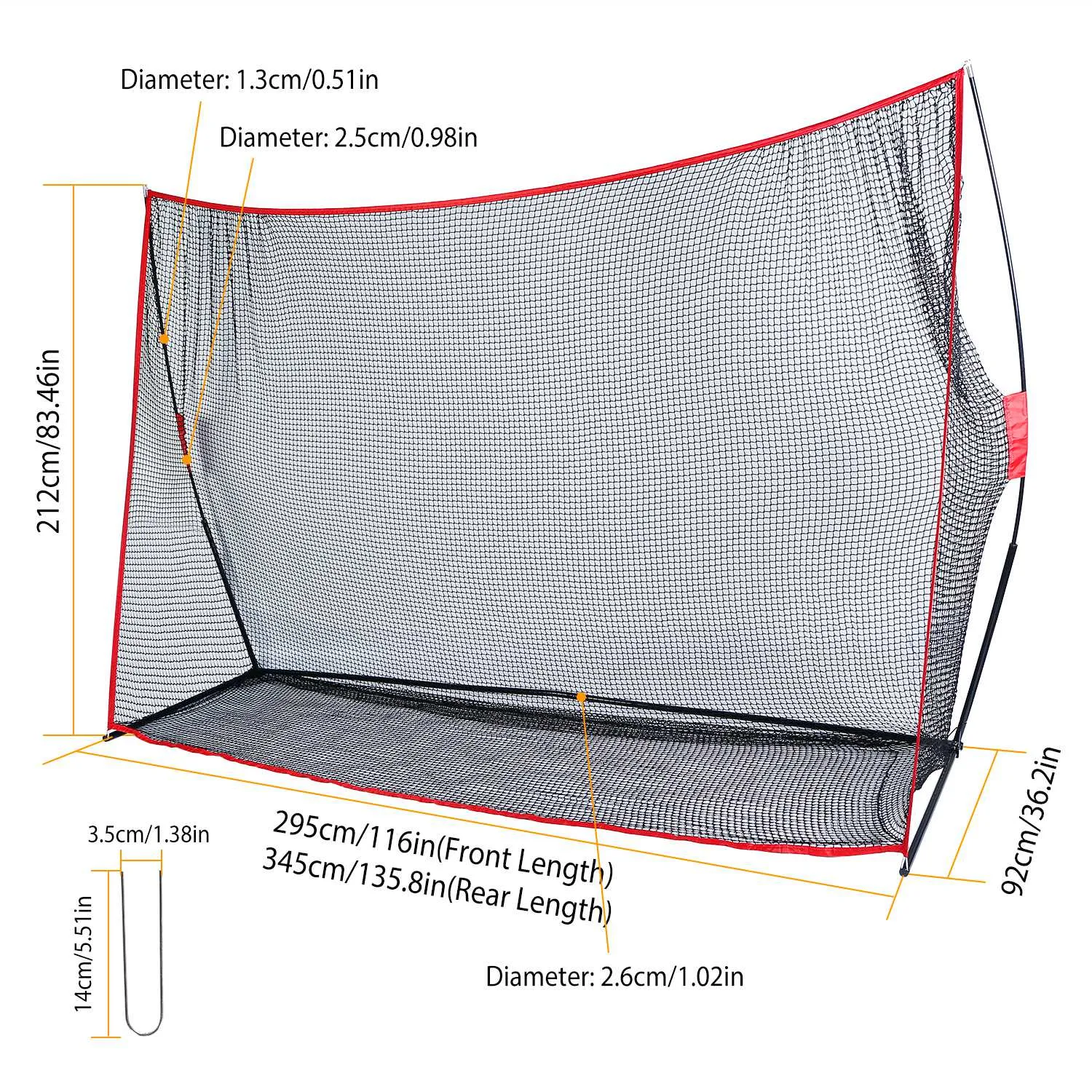 Net Indoor Portable Gold Practice
