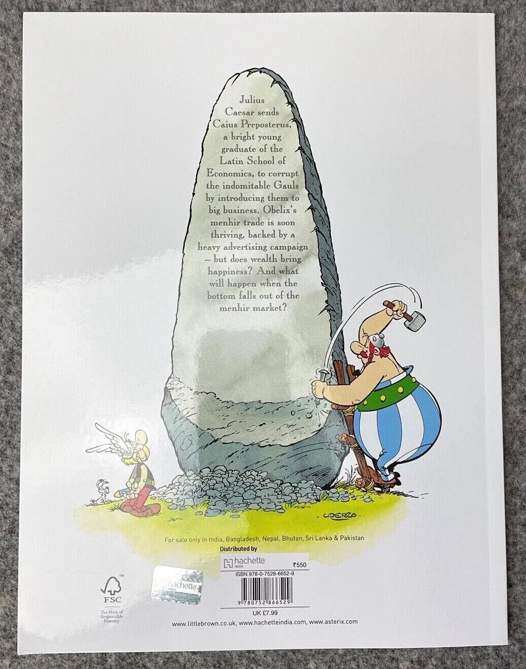 Obelix & Co - Asterix 2000s Orion/Sphere UK Edition Paperback Book EO Uderzo
