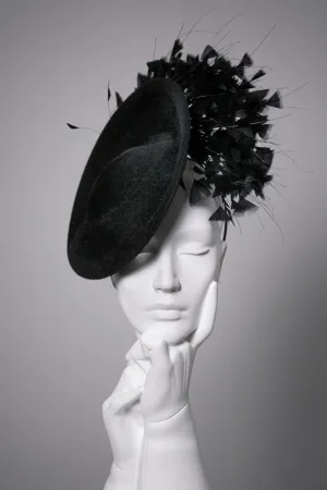 Occasion Hat With Feathers - Sami