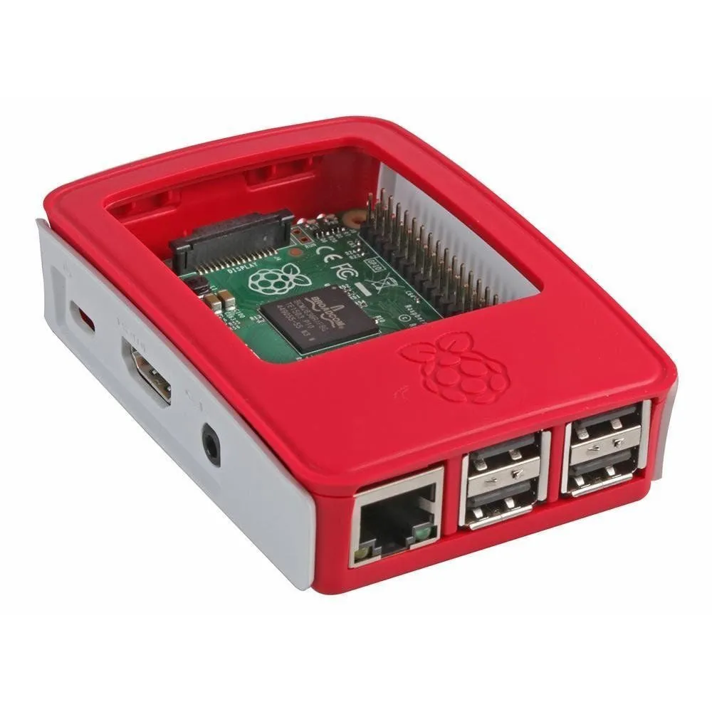 Official Raspberry Pi 3 Case - White/Red