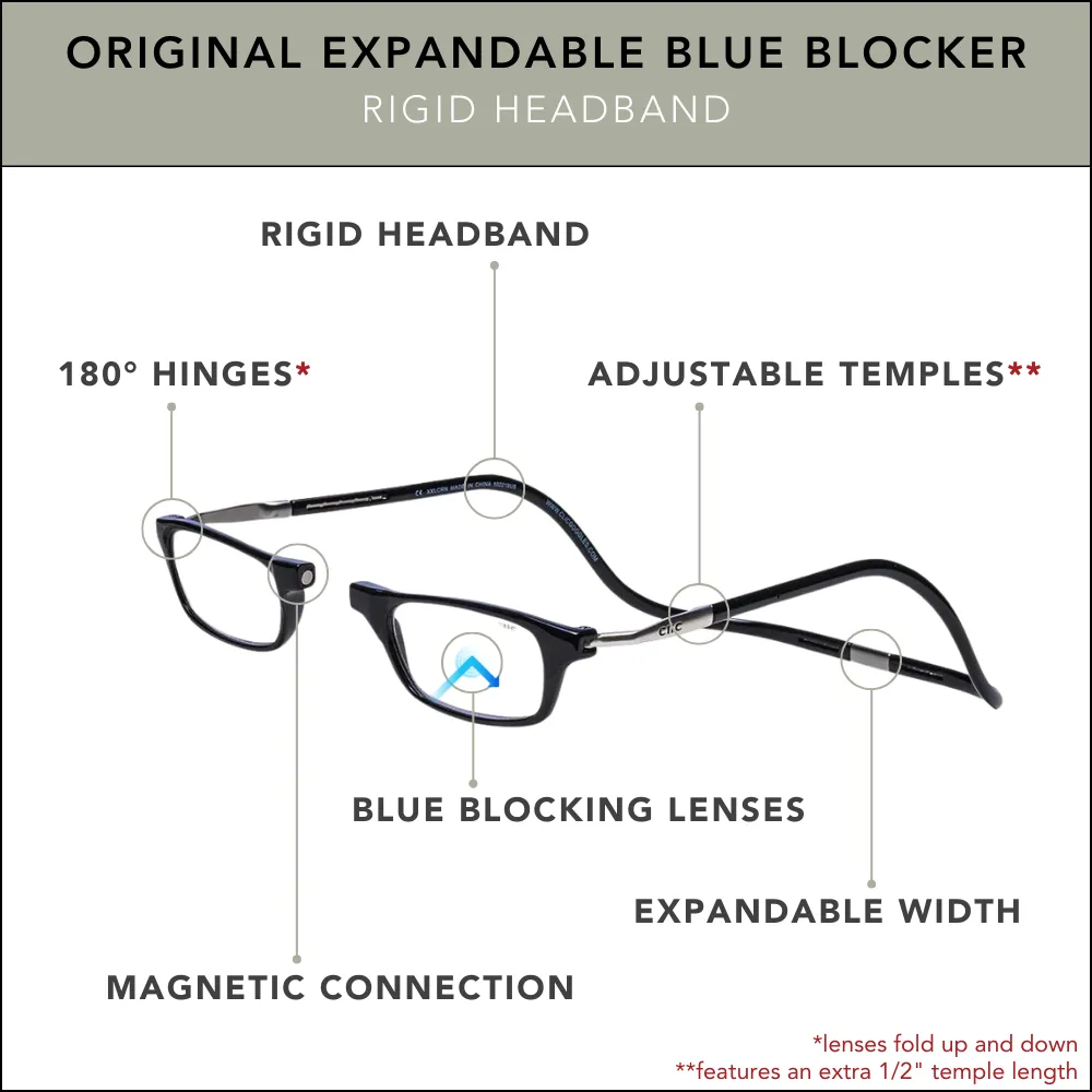 Original Expandable Blue Blocker