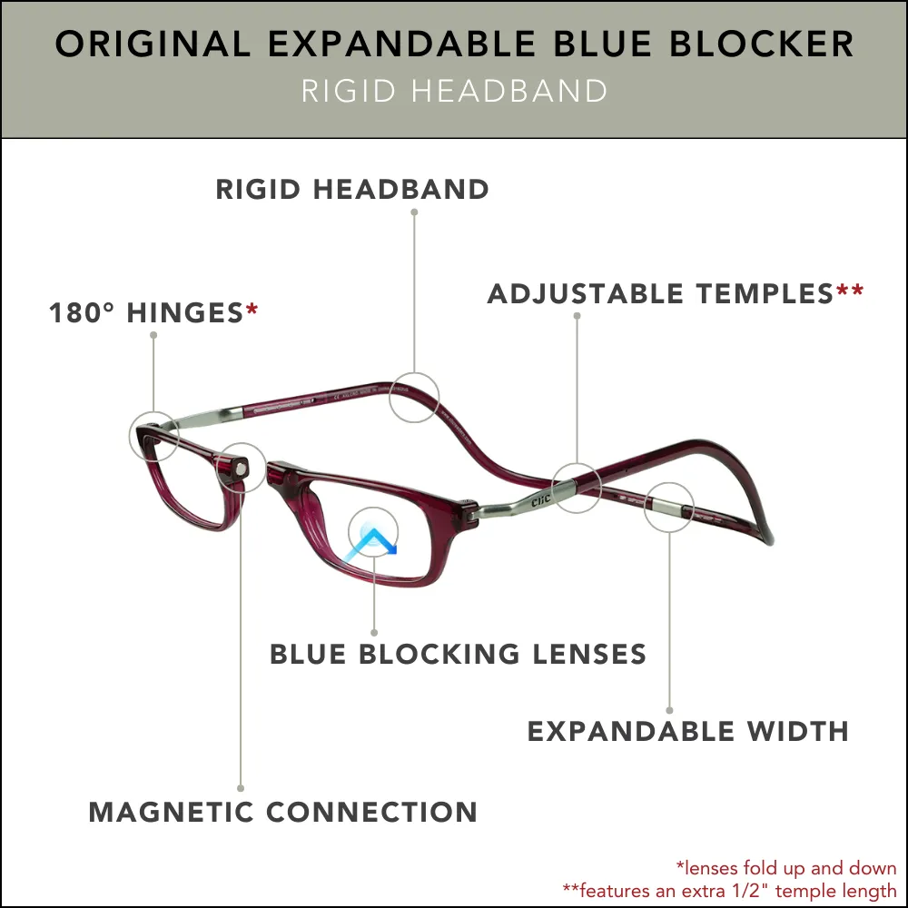 Original Expandable Blue Blocker