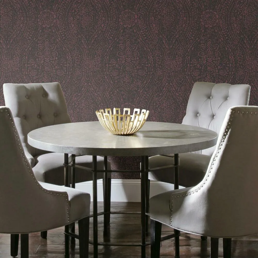 Ornate Ogee Peel and Stick Wallpaper