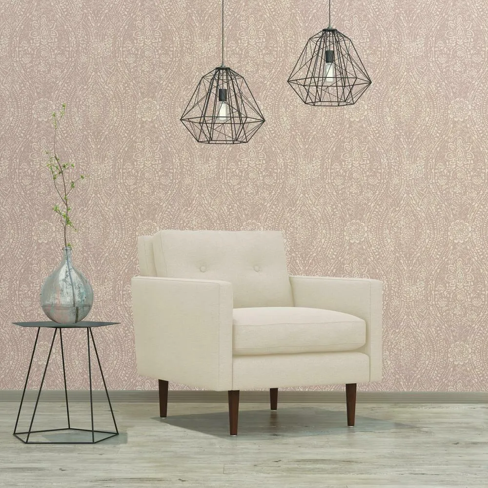 Ornate Ogee Peel and Stick Wallpaper