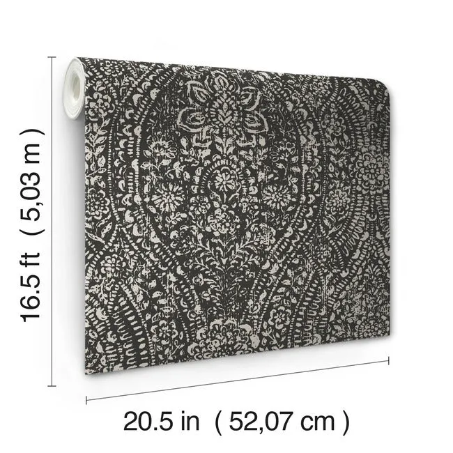 Ornate Ogee Peel and Stick Wallpaper